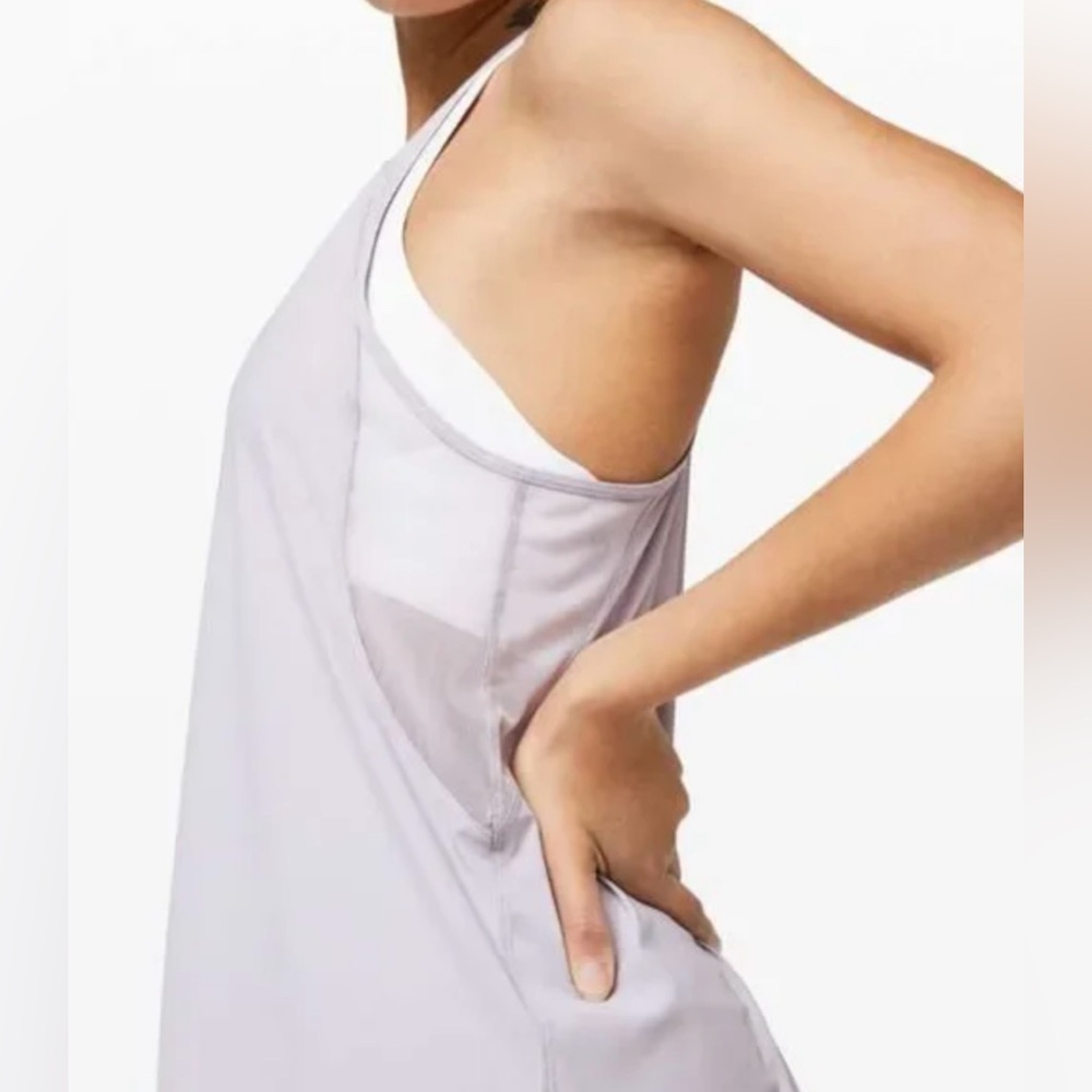 EUC Lululemon Run Off Route Tank